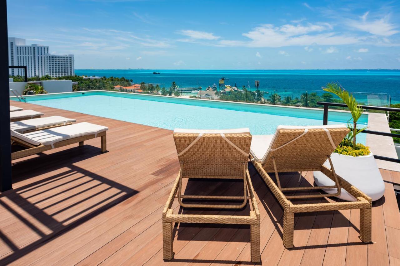 Aloja Oceanview In The Hotel Zone Cancún Exterior foto